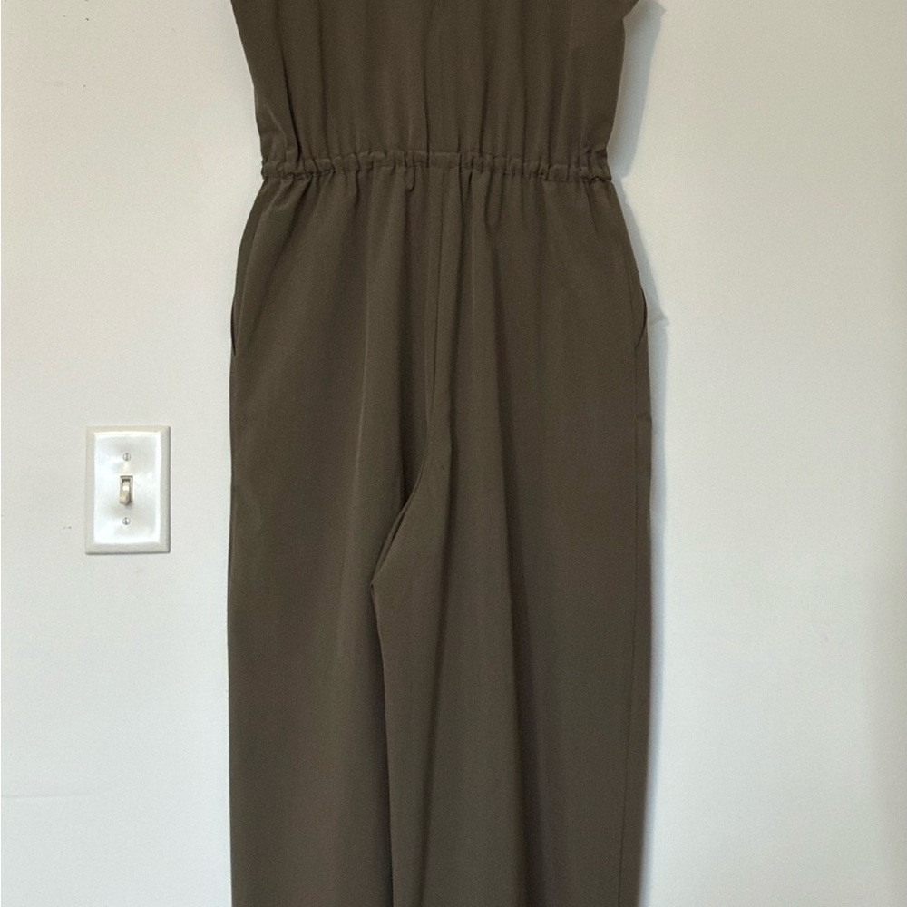 Calvin Klein Women’s Jumpsuit Size 4 Green Wide Leg - Picture 8 of 12